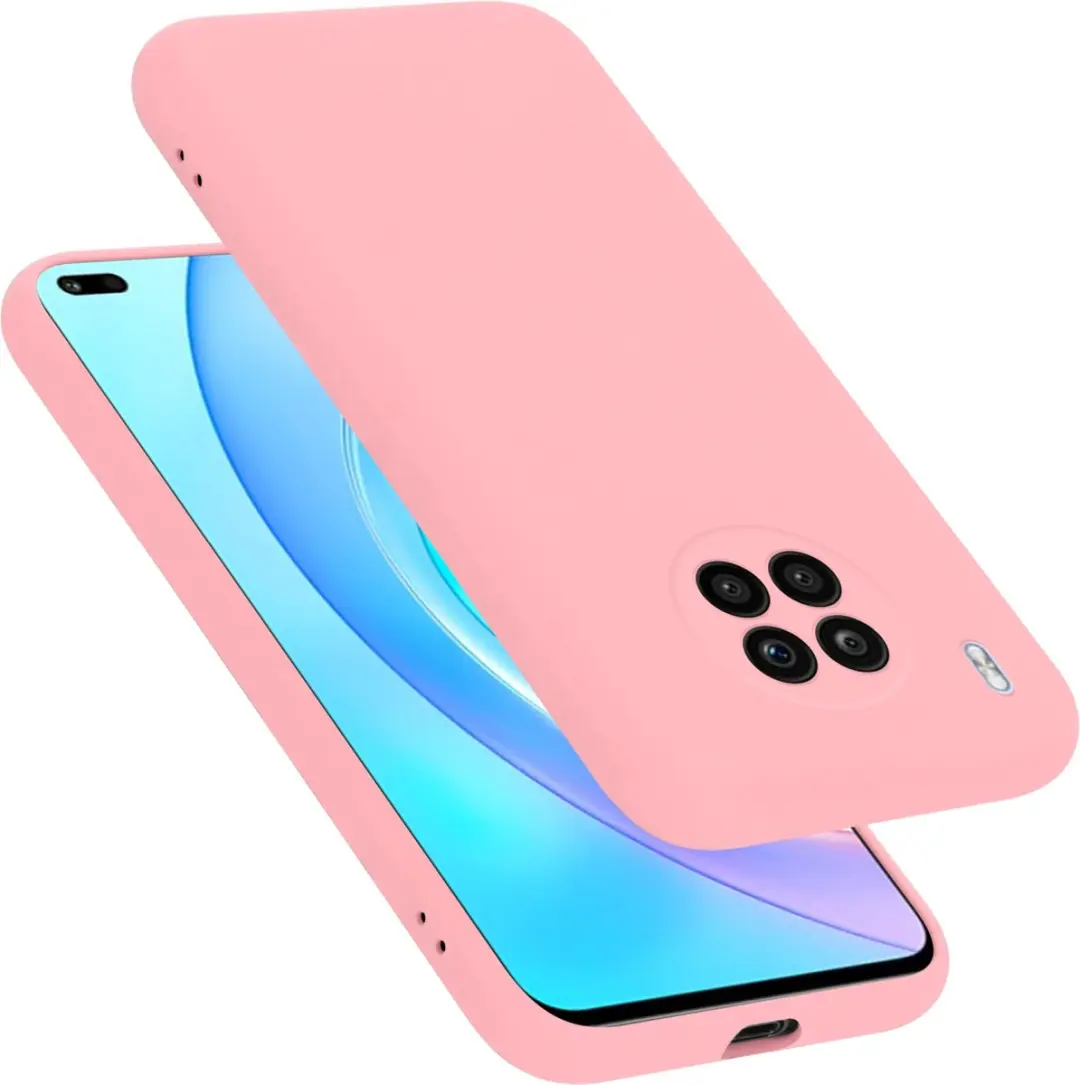 Cadorabo Hoesje geschikt voor Honor 50 LITE in LIQUID ROZE