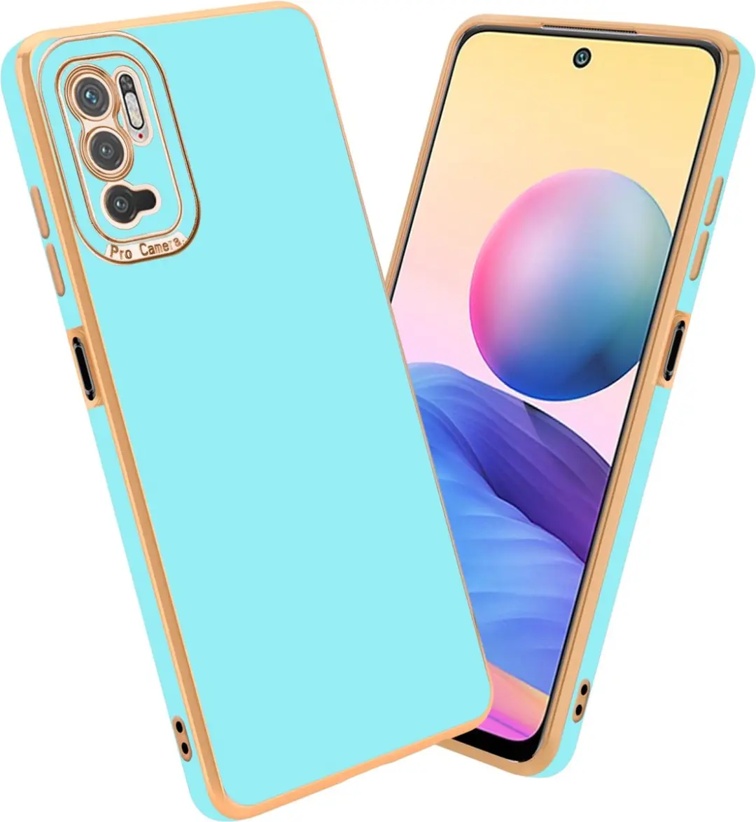 Cadorabo Hoesje geschikt voor Xiaomi RedMi NOTE 10 5G / POCO M3 PRO 5G in Glossy