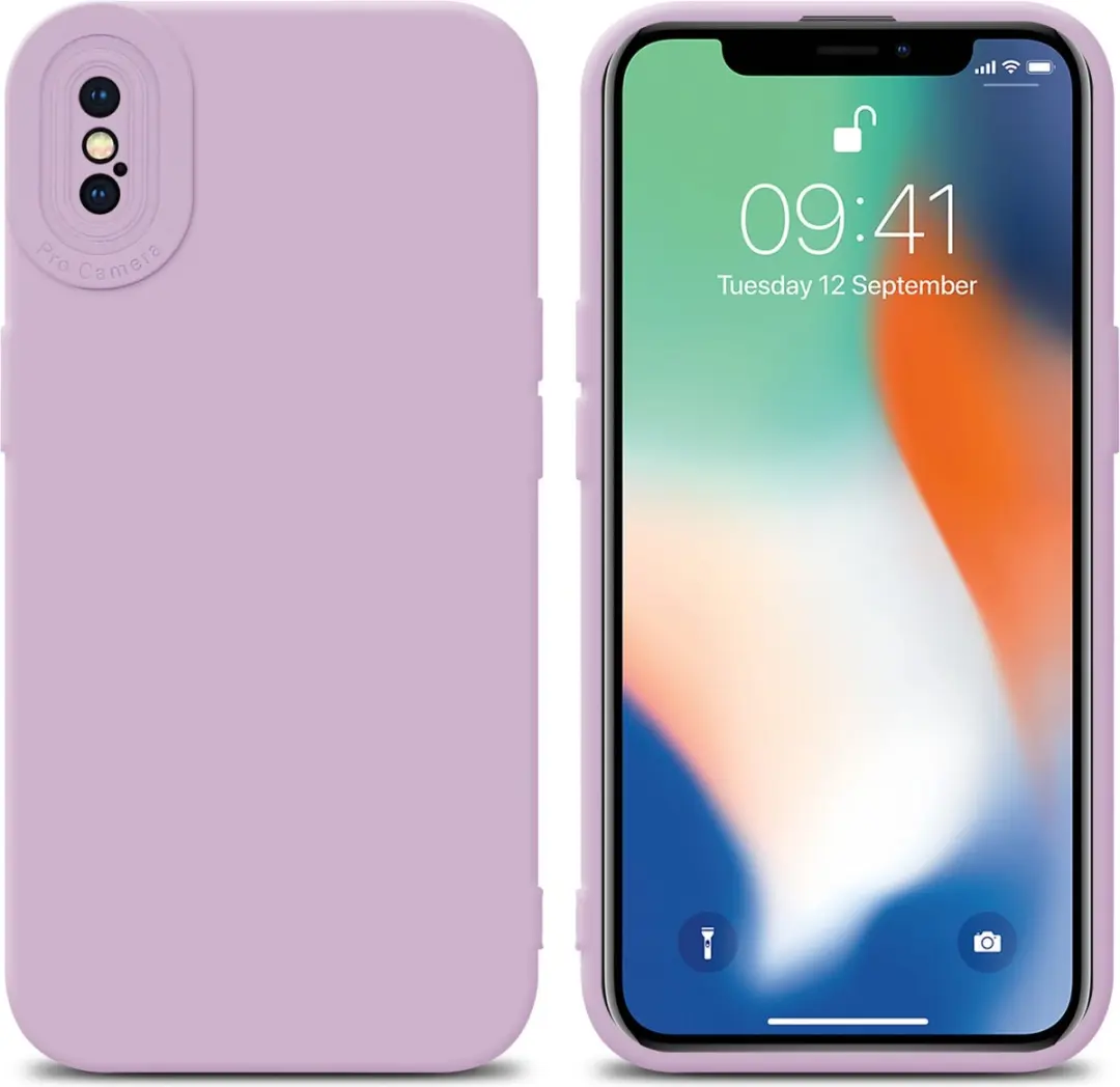 Cadorabo Hoesje geschikt voor Apple iPhone XS MAX in FLUID CREAM