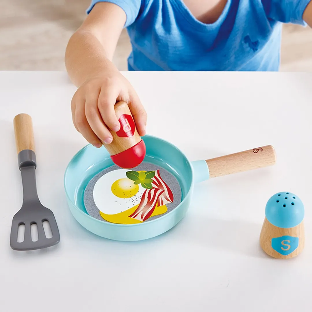 Hape Kook en Serveer Set E3208 - Meerkleurig