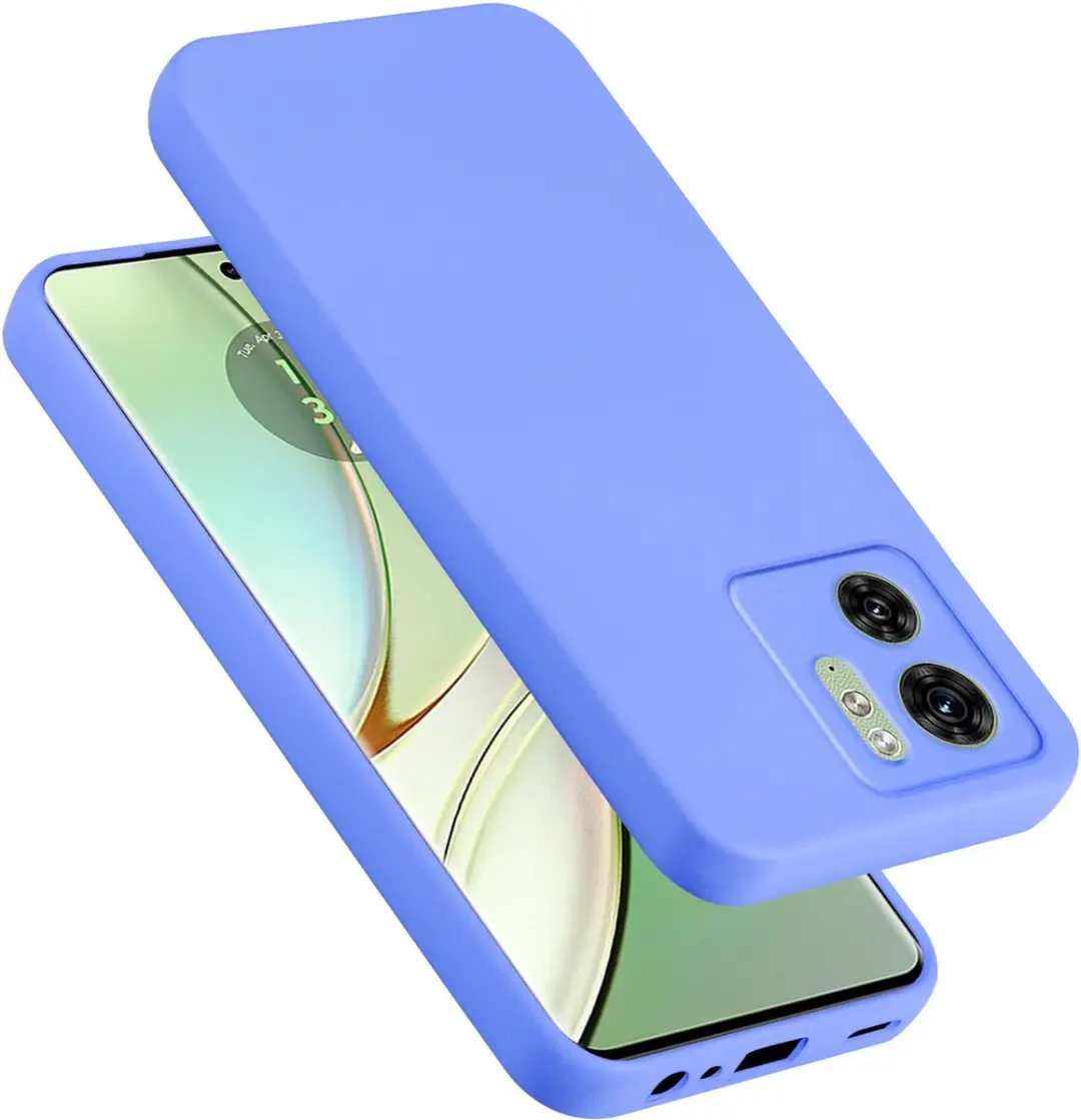 Cadorabo Hoesje geschikt voor Motorola Edge 40 in LIQUID LICHT PAARS