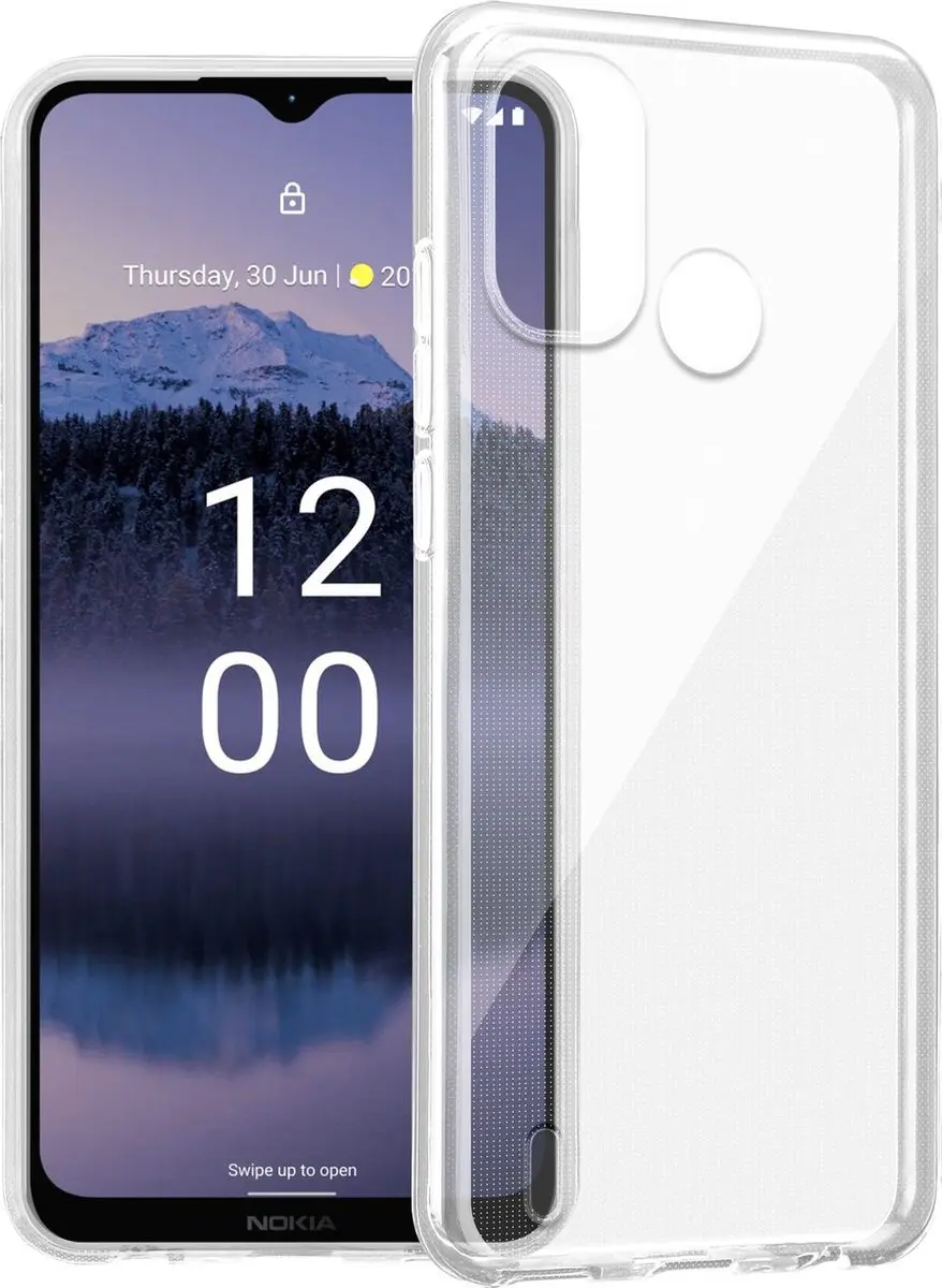 Cadorabo Hoesje geschikt voor Nokia G11 Plus in VOLLEDIG TRANSPARANT
