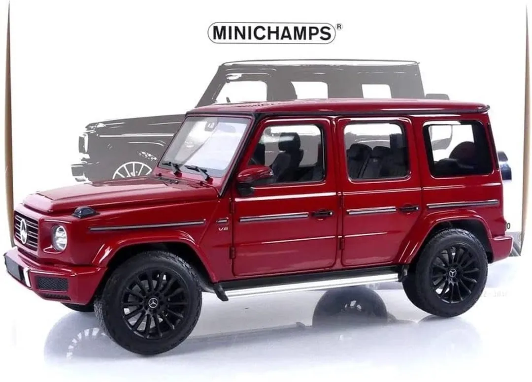 Mercedes-Benz AMG G-Class 1:18 Minichamps - Rood