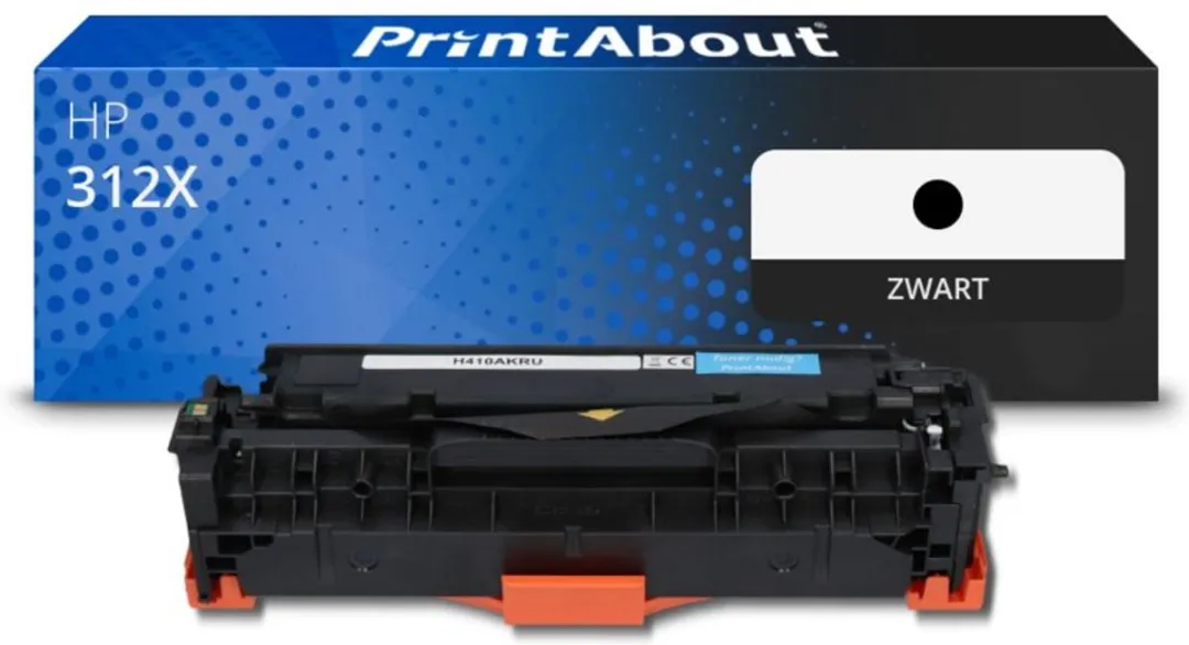 PrintAbout HP 312X CF380X Toner Zwart