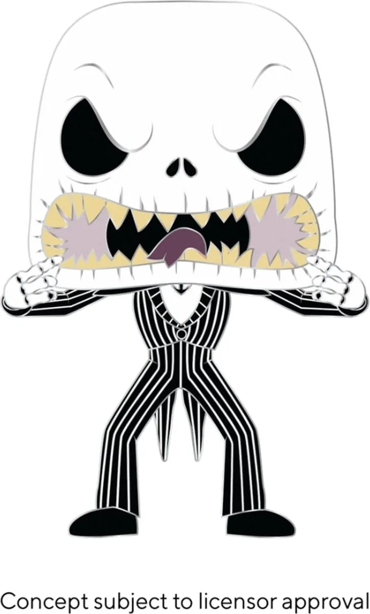 Funko Pop! Pin Nightmare Before Christmas Jack Skellington - Multi