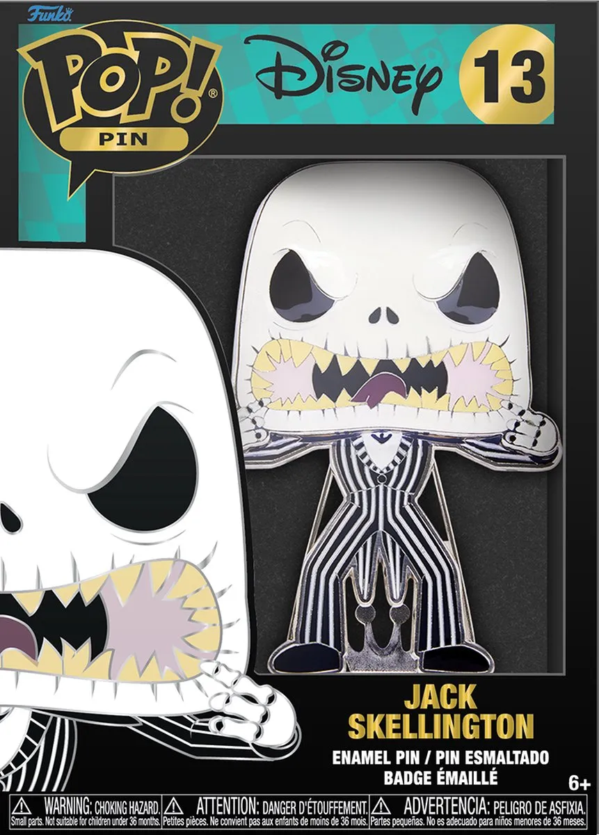 Funko Pop! Pin Nightmare Before Christmas Jack Skellington - Multi