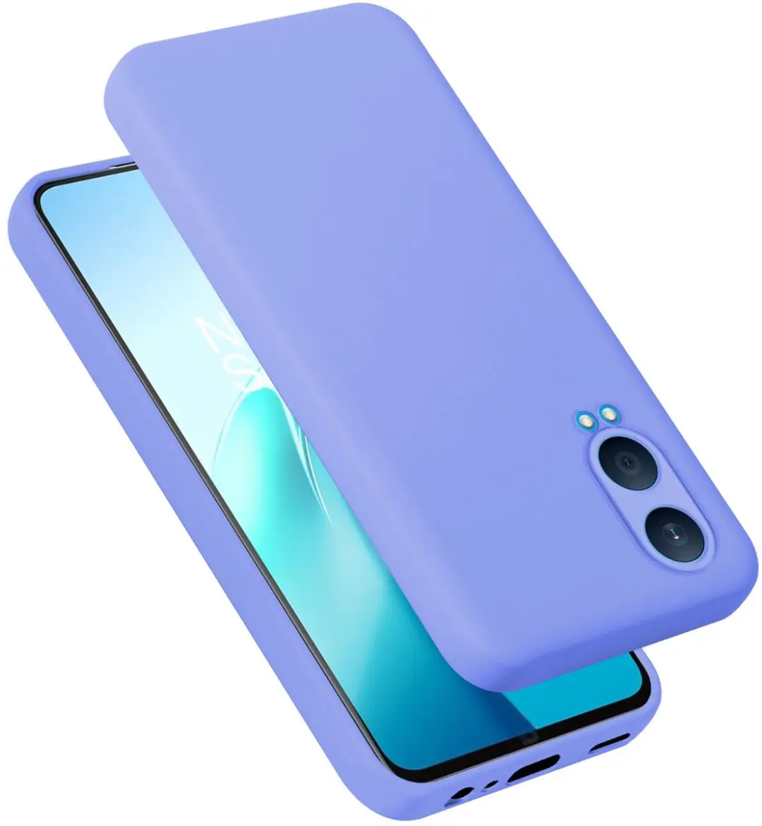 Cadorabo Hoesje geschikt voor OnePlus Nord CE4 Lite in LIQUID LICHT PAARS