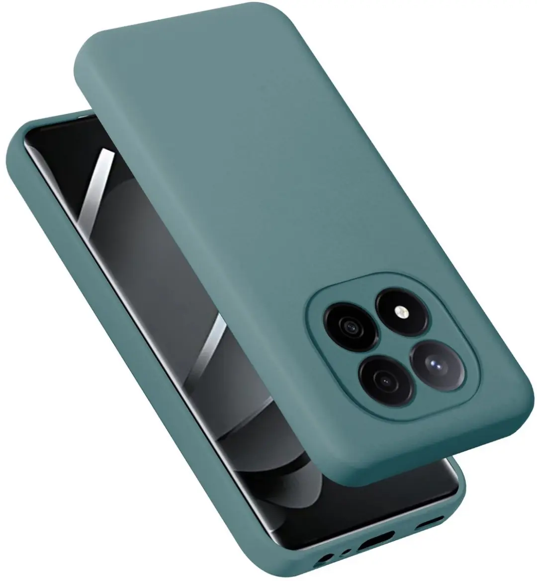 Cadorabo Hoesje geschikt voor Xiaomi Redmi Note 14 Pro 5G in LIQUID GROEN