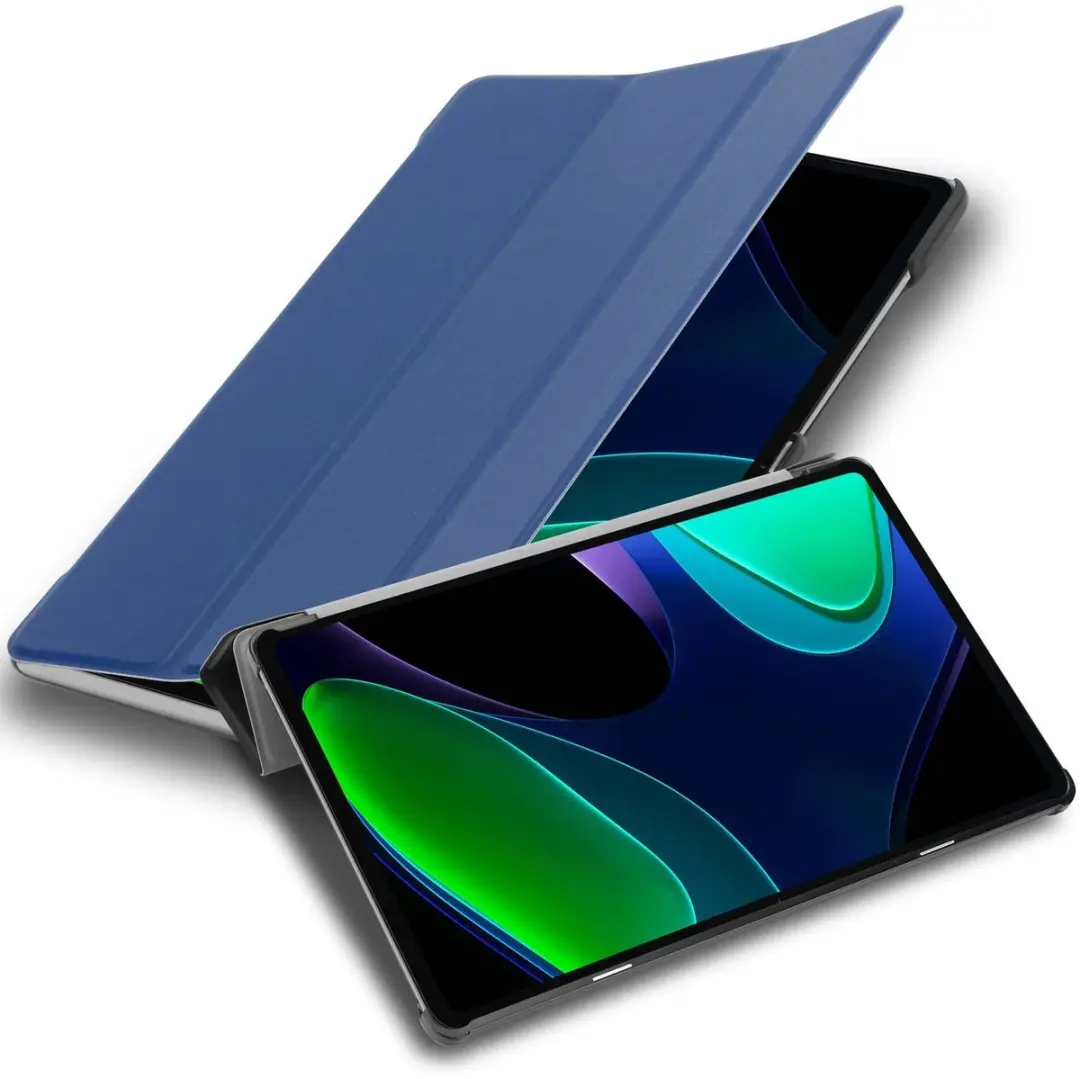 Cadorabo Tablet Hoesje geschikt voor Xiaomi Pad 6 Pro in Jersey donkerblauw
