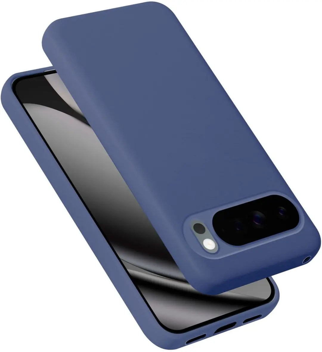Cadorabo Hoesje geschikt voor Google pixel 10 pro XL Case in Liquid Blauw Besche