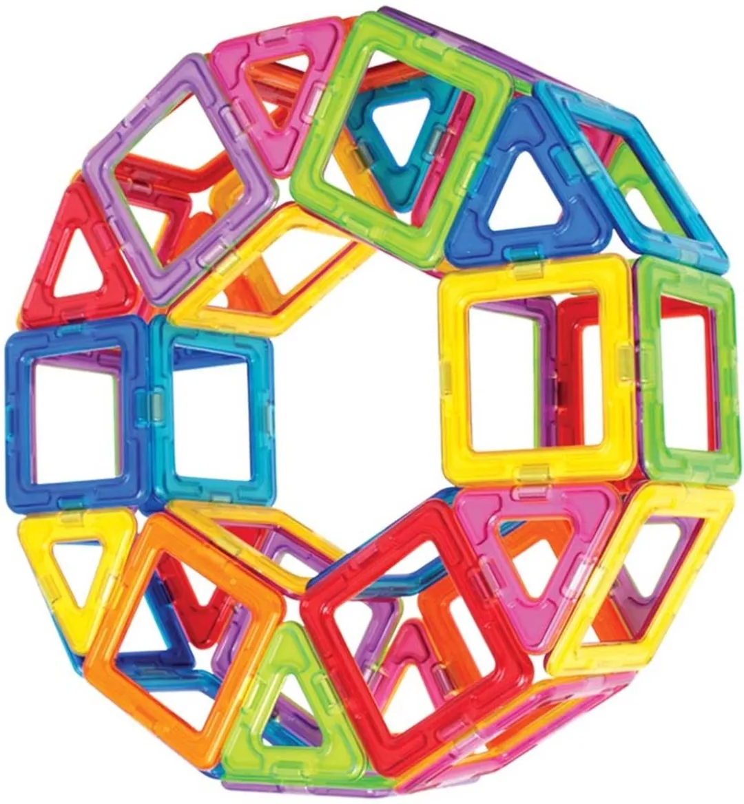 Magformers Basic Set 62-delig Magnetisch Bouwset - Multi