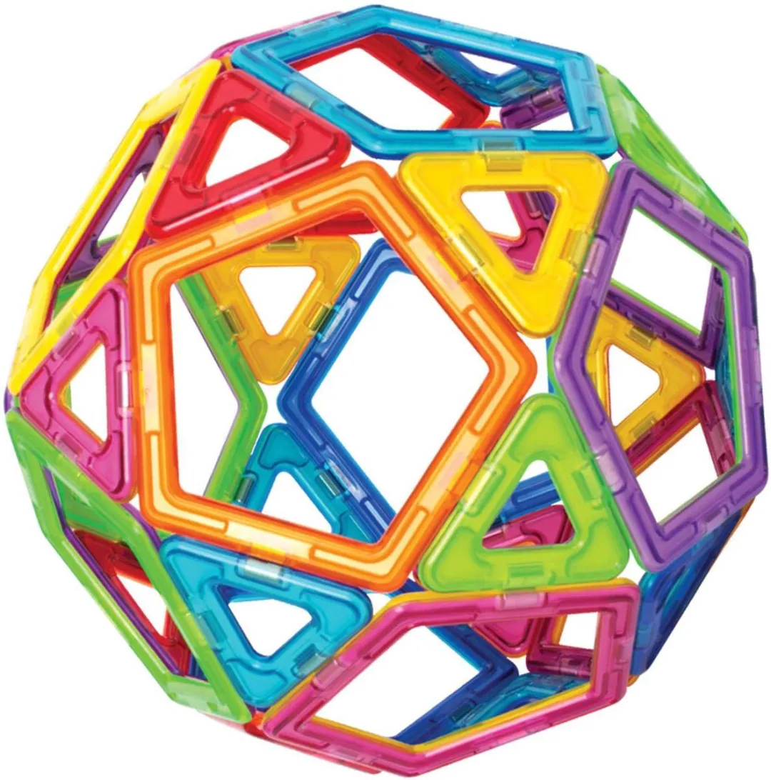 Magformers Basic Set 62-delig Magnetisch Bouwset - Multi