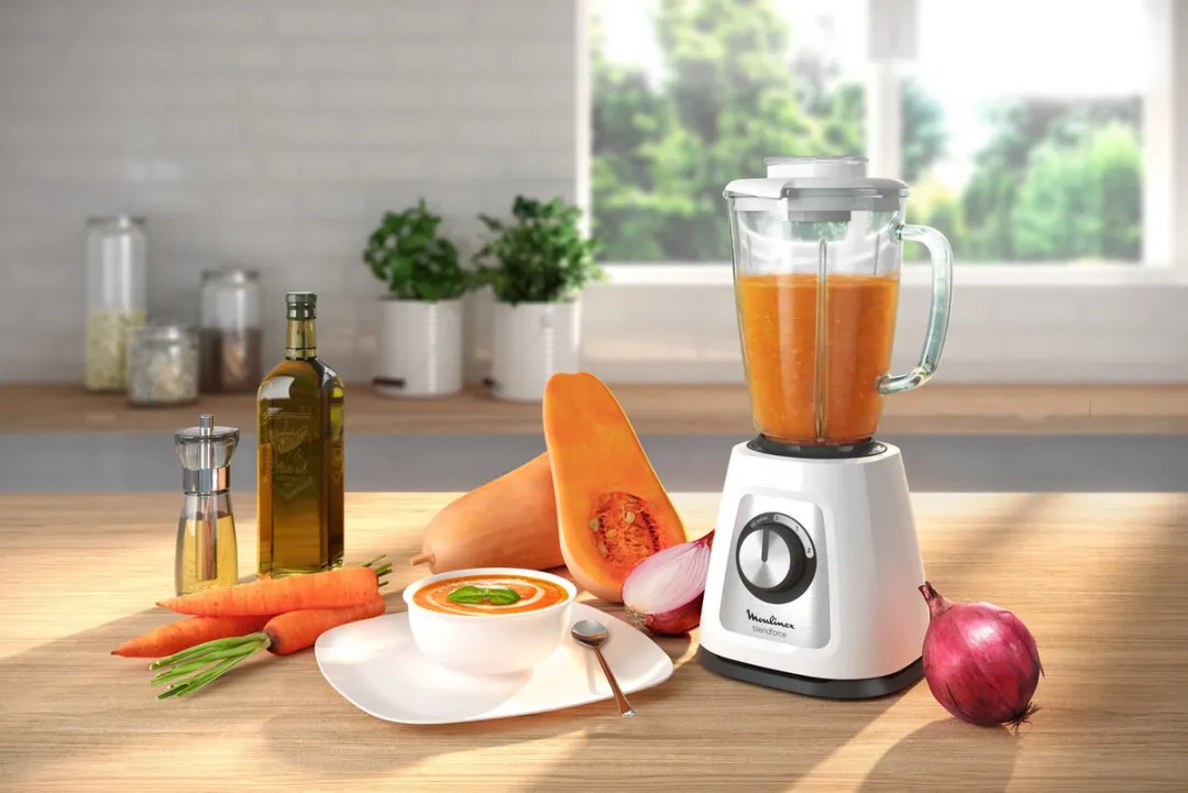 Moulinex LM4451 Blender 800W - 1,25L - Wit - afbeelding 6 van 6