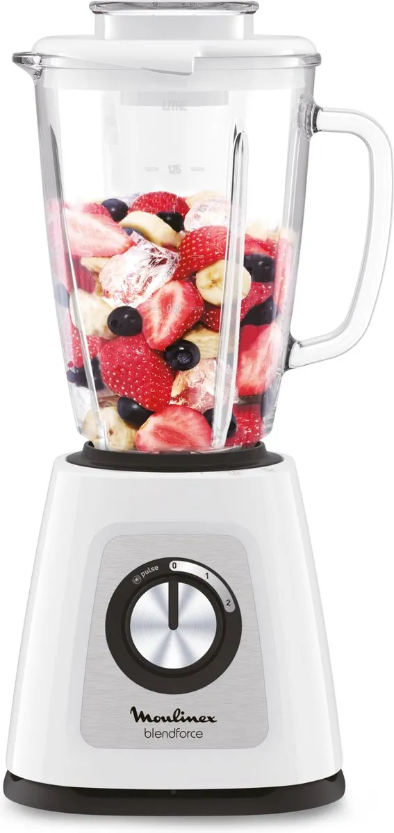 Moulinex LM4451 Blender 800W - 1,25L - Wit
