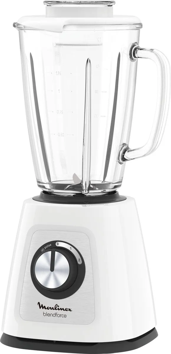 Moulinex LM4451 Blender 800W - 1,25L - Wit