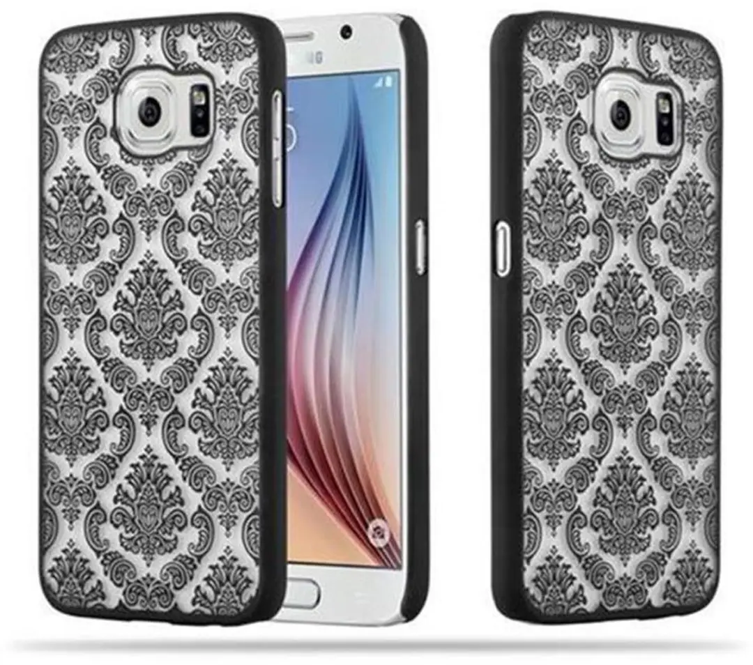 Cadorabo Hoesje geschikt voor Samsung Galaxy S6 in ZWART