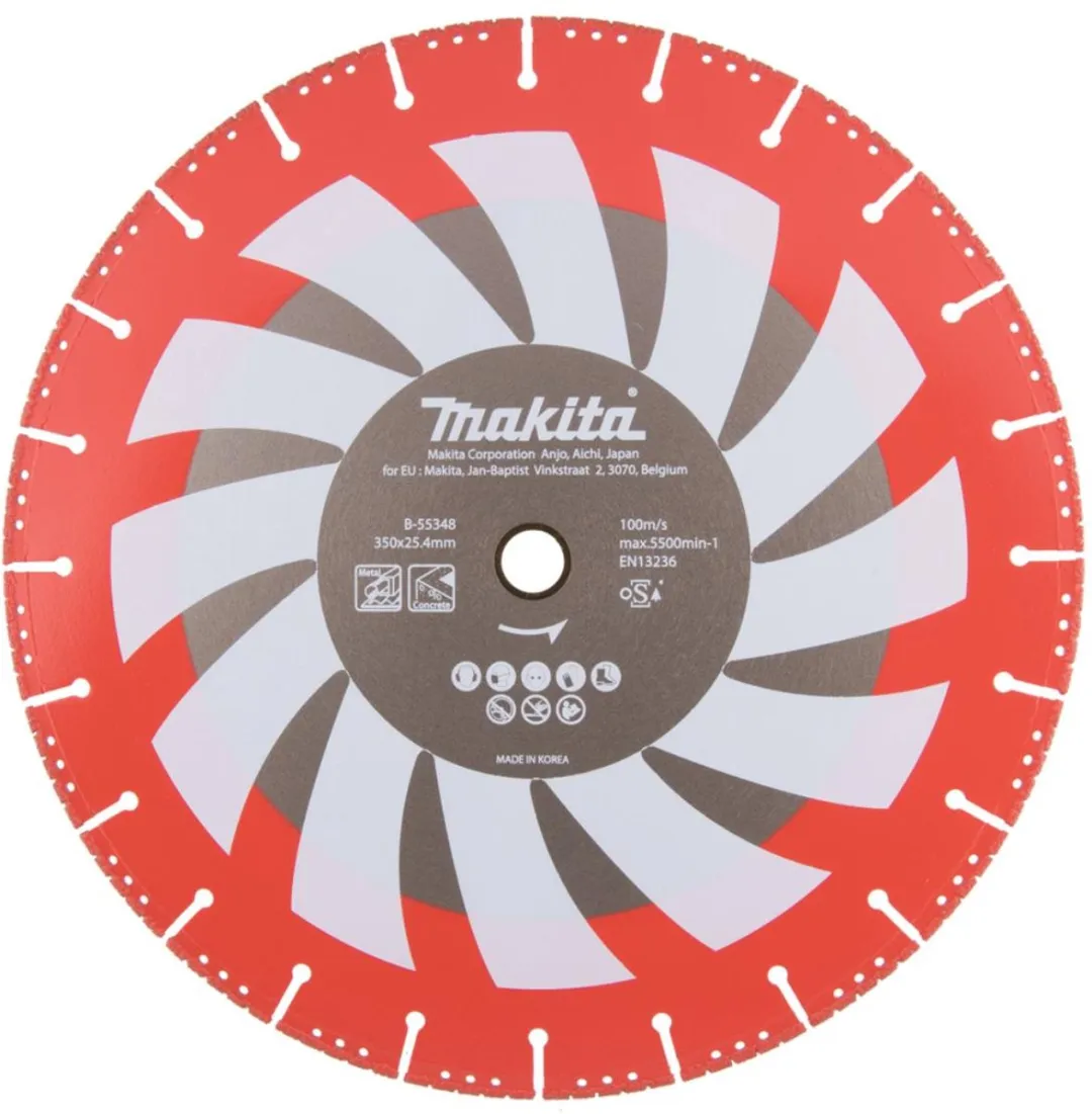 Makita B-55348 Diamantschijf 350x25,4mm - Rescue