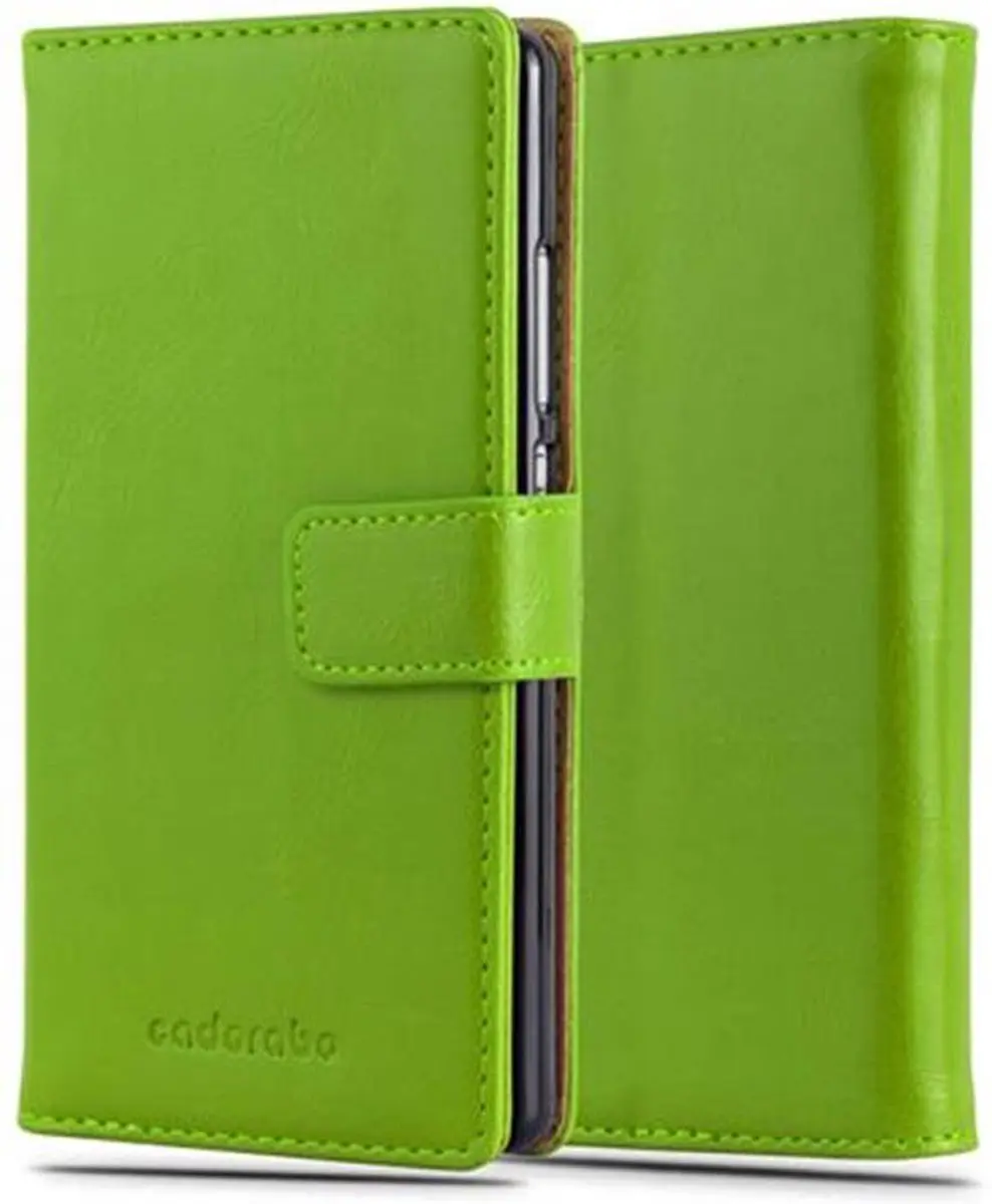 Cadorabo Hoesje geschikt voor Huawei P8 in GRAS GROEN