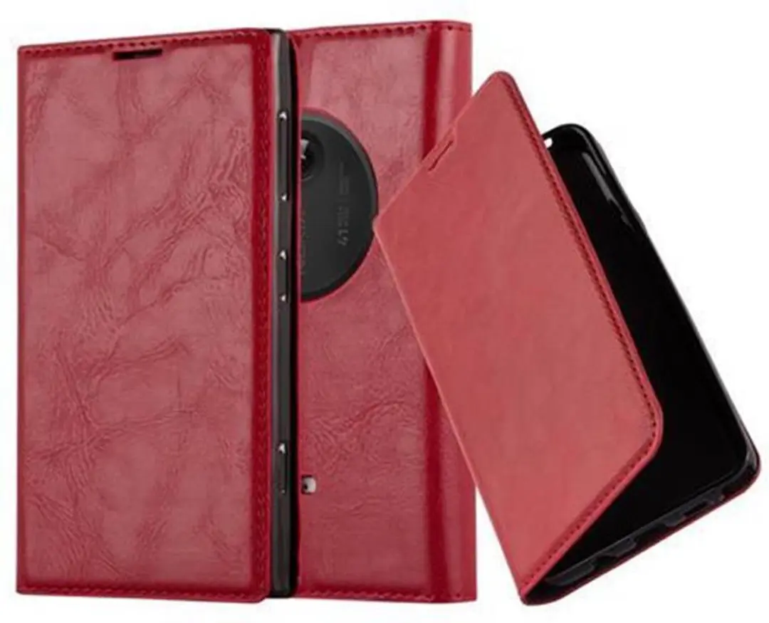 Cadorabo Hoesje geschikt voor Nokia Lumia 1020 in APPEL ROOD