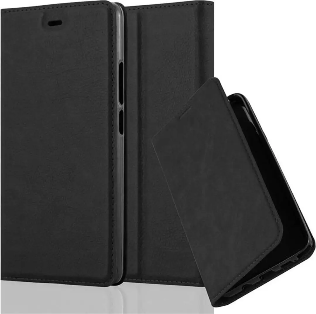 Cadorabo Hoesje geschikt voor ZTE Nubia Z9 MAX in ZWARTE NACHT