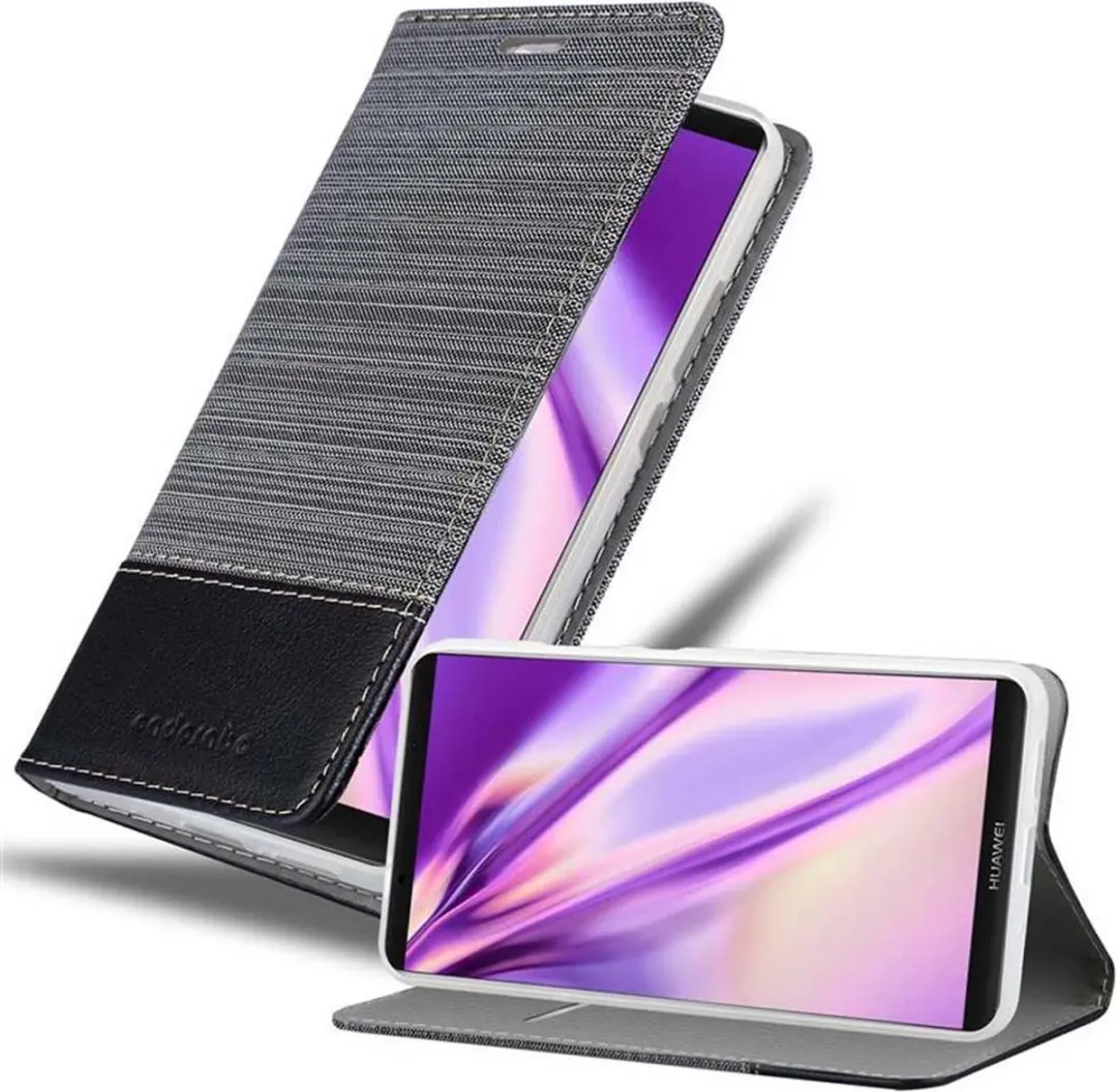 Cadorabo Hoesje geschikt voor Huawei MATE 10 PRO in GRIJS ZWART