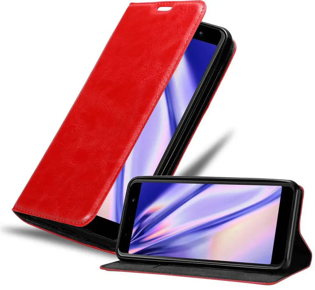 Cadorabo Hoesje geschikt voor WIKO LENNY 5 in APPEL ROOD