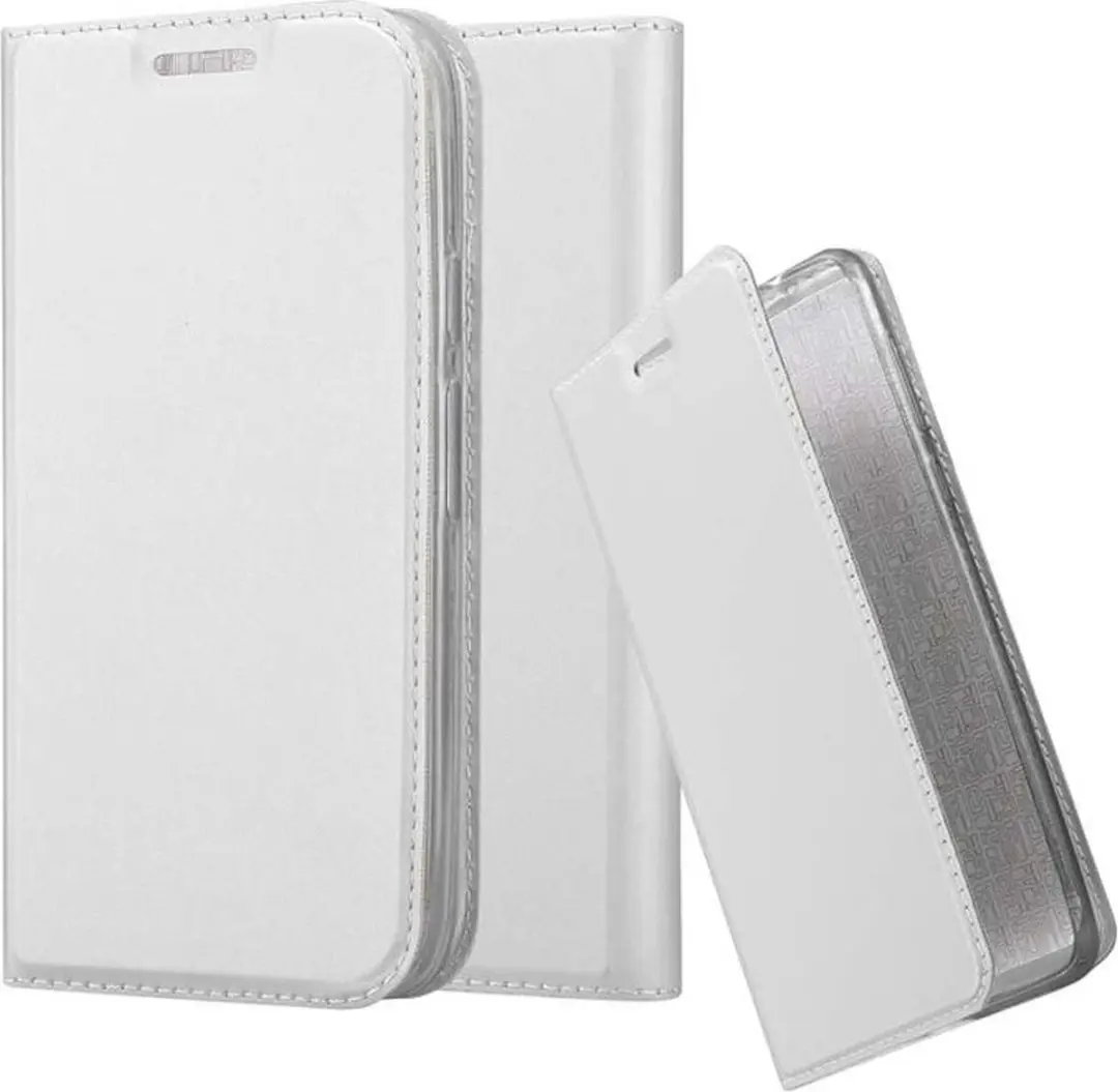 Cadorabo Hoesje geschikt voor Motorola MOTO G4 PLAY in CLASSY ZILVER