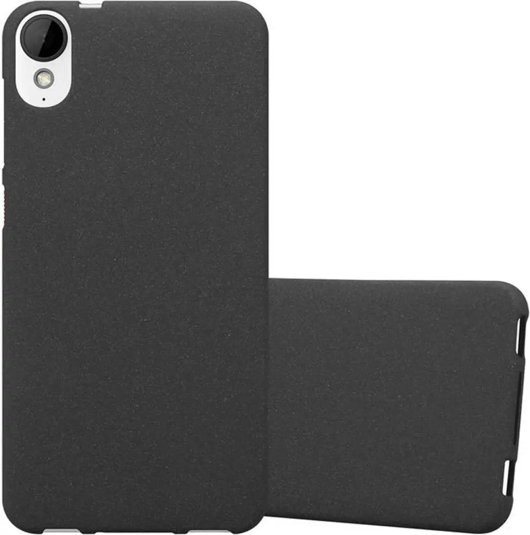 Cadorabo Hoesje geschikt voor HTC Desire 10 LIFESTYLE / Desire 825 in FROST ZWAR
