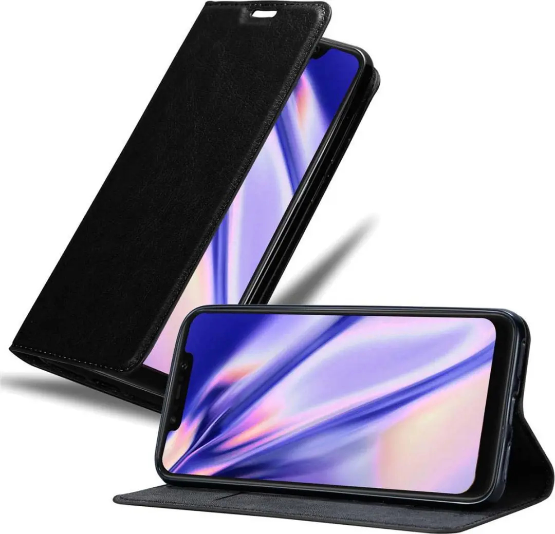 Cadorabo Hoesje geschikt voor Xiaomi Pocophone F1 in ZWARTE NACHT