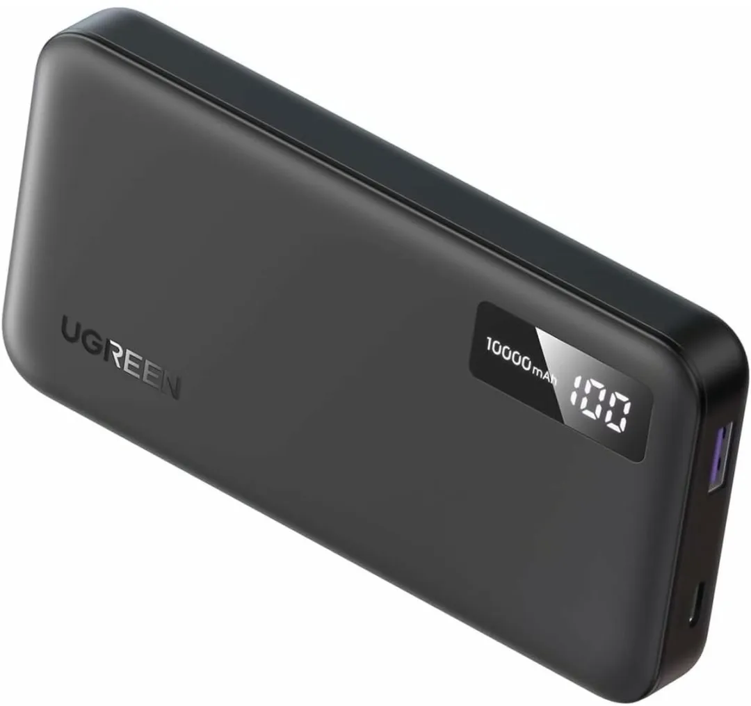Ugreen 10000mAh Powerbank 22W - 2x USB - Transparent