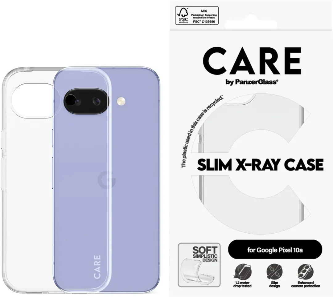PanzerGlass CARE Fashion Backcover XR voor Google Pixel 10a - Clear - afbeelding 3 van 4