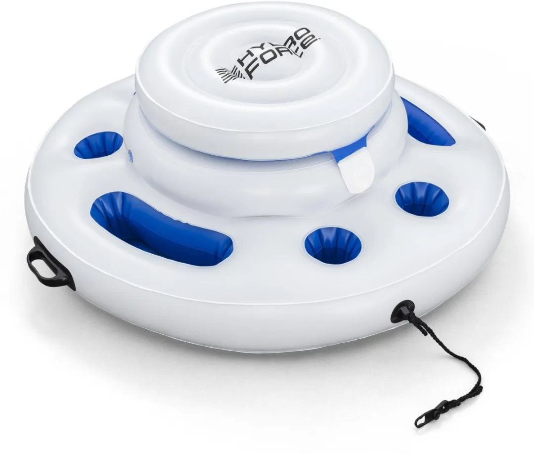 Bestway Hydro Force Arctic Circle Opblaasbare Koeler 18,5L - Blauw/Wit