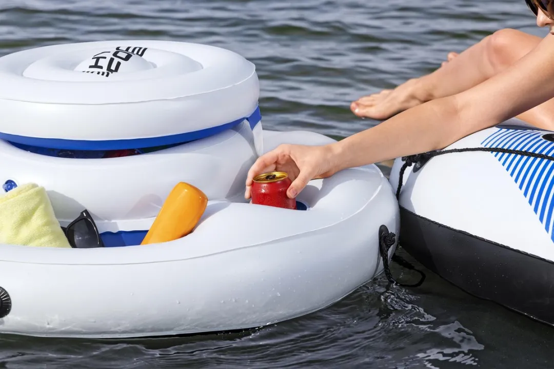 Bestway Hydro Force Arctic Circle Opblaasbare Koeler 18,5L - Blauw/Wit - afbeelding 6 van 6