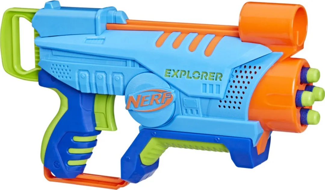 Nerf Elite Junior Explorer 2012081 Speelgoedblaster - Blauw