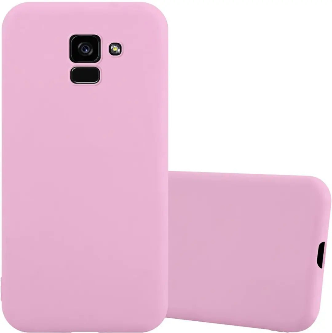 Cadorabo Hoesje geschikt voor Samsung Galaxy A5 2018 in CANDY ROZE