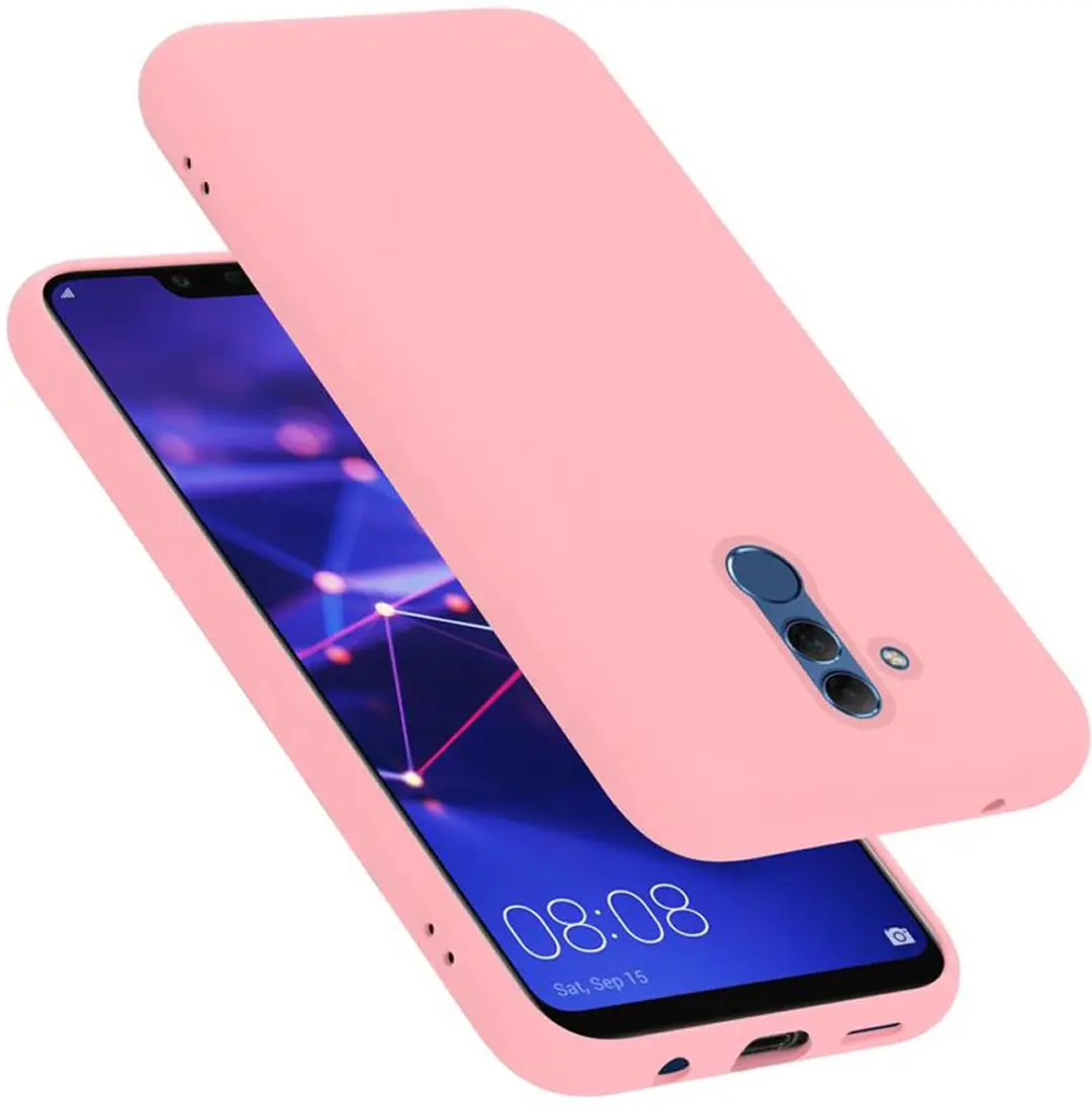 Cadorabo Hoesje geschikt voor Huawei MATE 20 LITE in LIQUID ROZE
