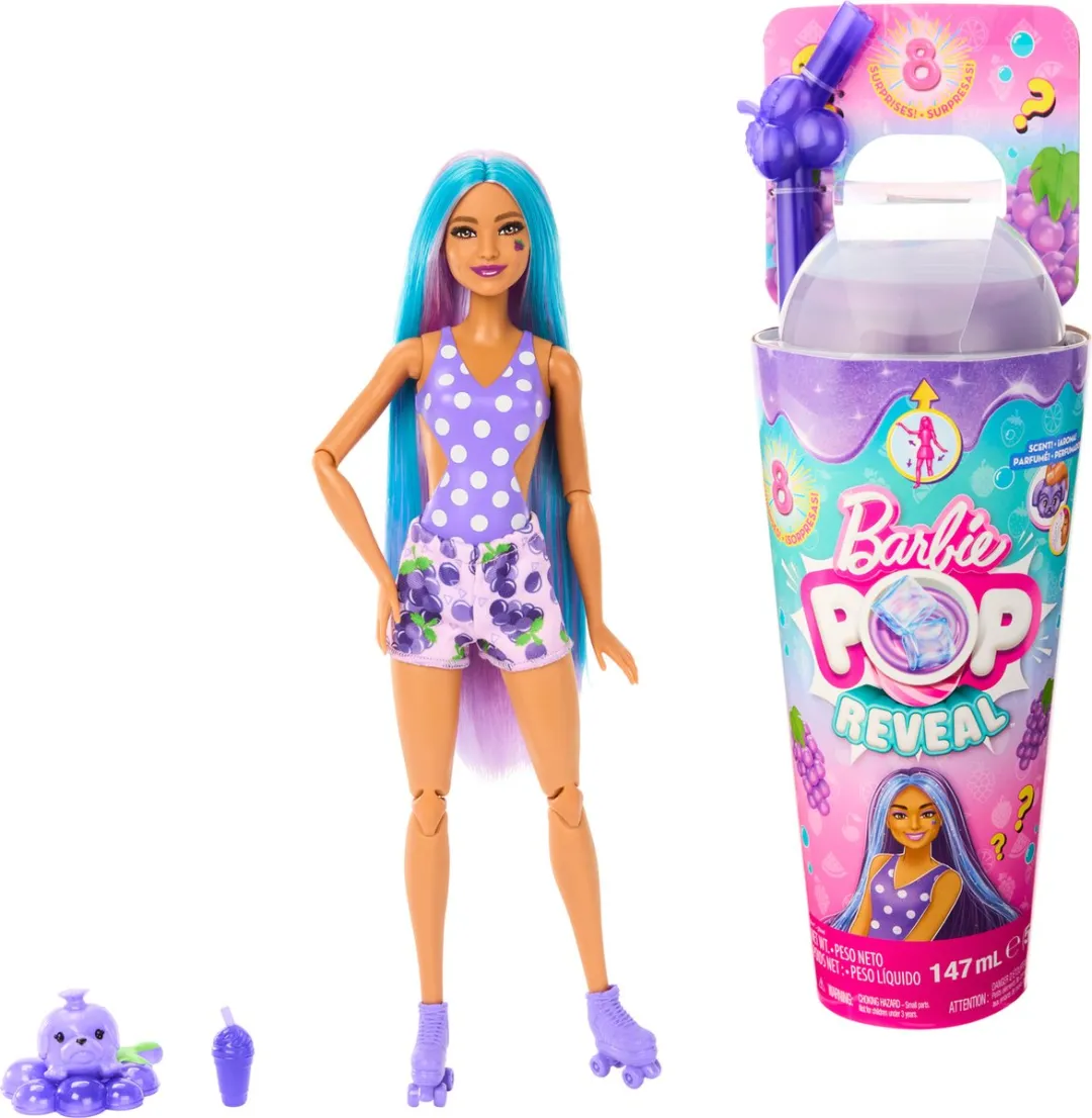 Barbie Pop! Reveal HNW44 Druivenprik