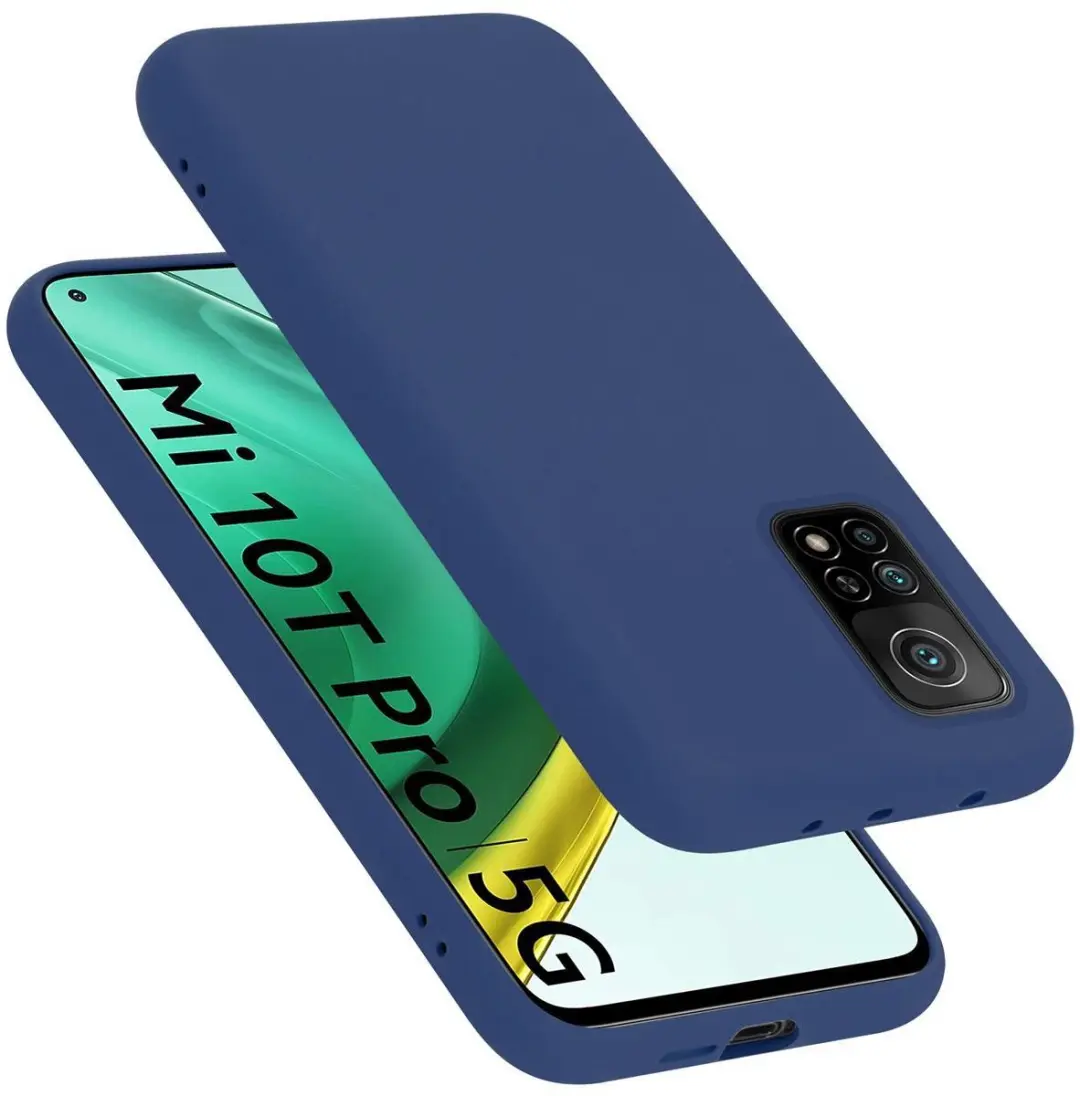 Cadorabo Hoesje geschikt voor Xiaomi Mi 10T / Mi 10T PRO in LIQUID BLAUW