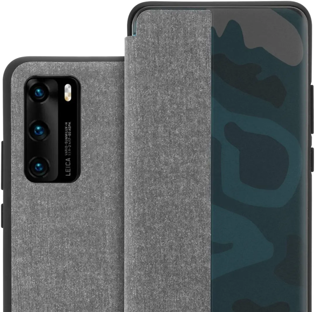 Cadorabo Hoesje geschikt voor Huawei P40 in GRIJS