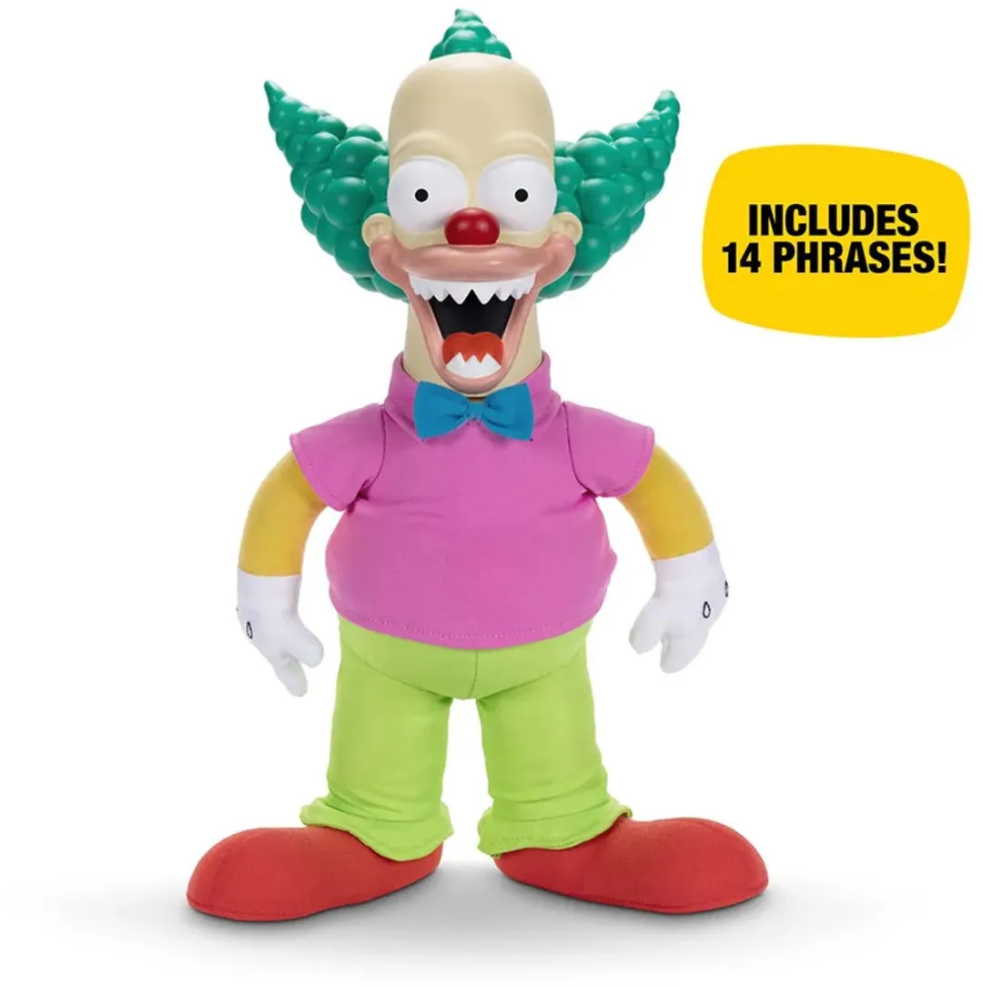 Disney The Simpsons Krusty Knuffel - Roze - 3x AAA