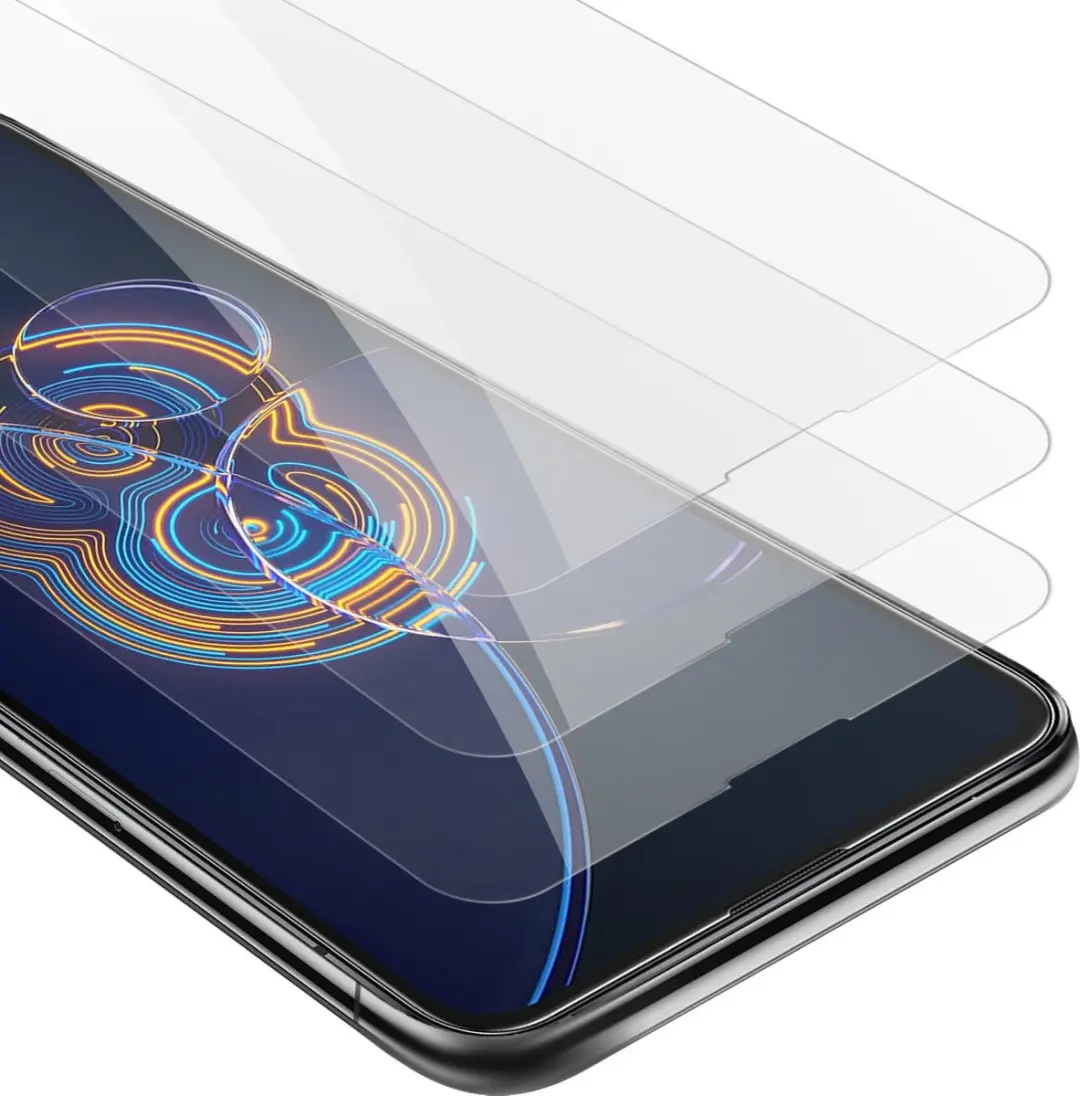 Cadorabo 3x Screenprotector geschikt voor Asus ZenFone 8 FLIP