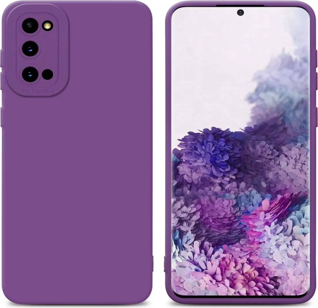 Cadorabo Hoesje geschikt voor Samsung Galaxy S20 in FLUID MAT PAARS