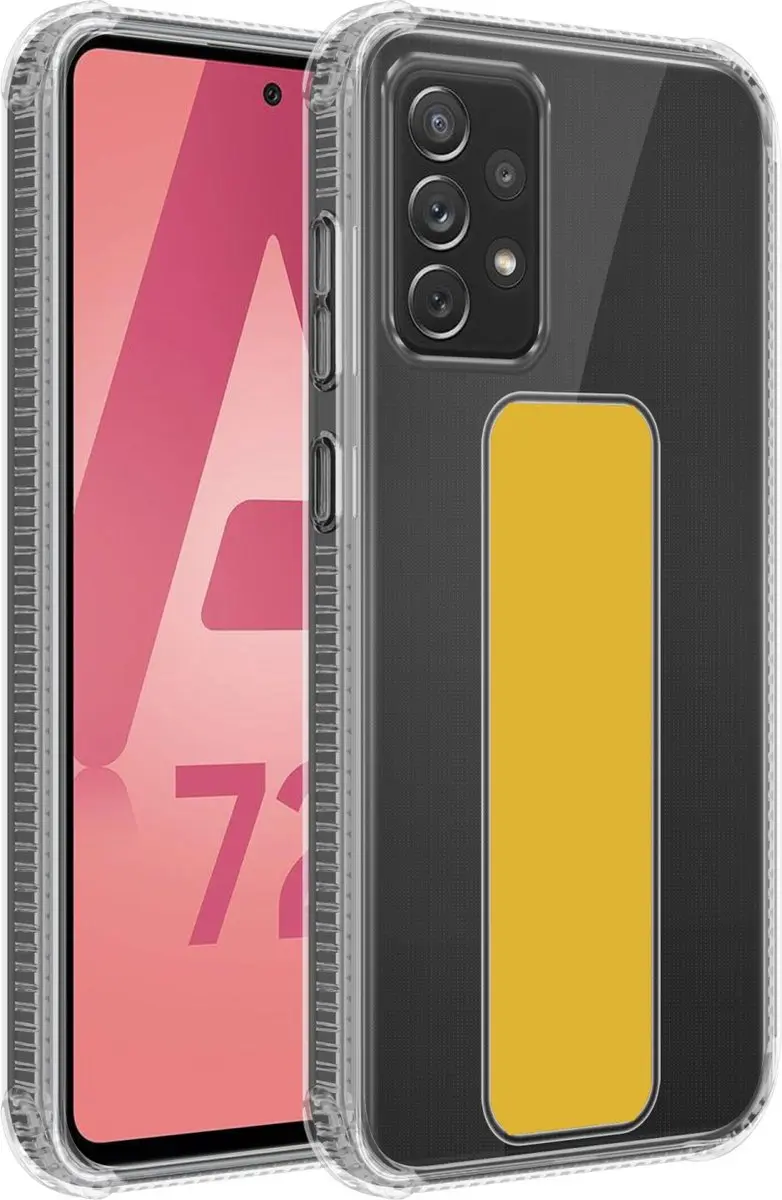 Cadorabo Hoesje geschikt voor Samsung Galaxy A72 4G / 5G in GEEL