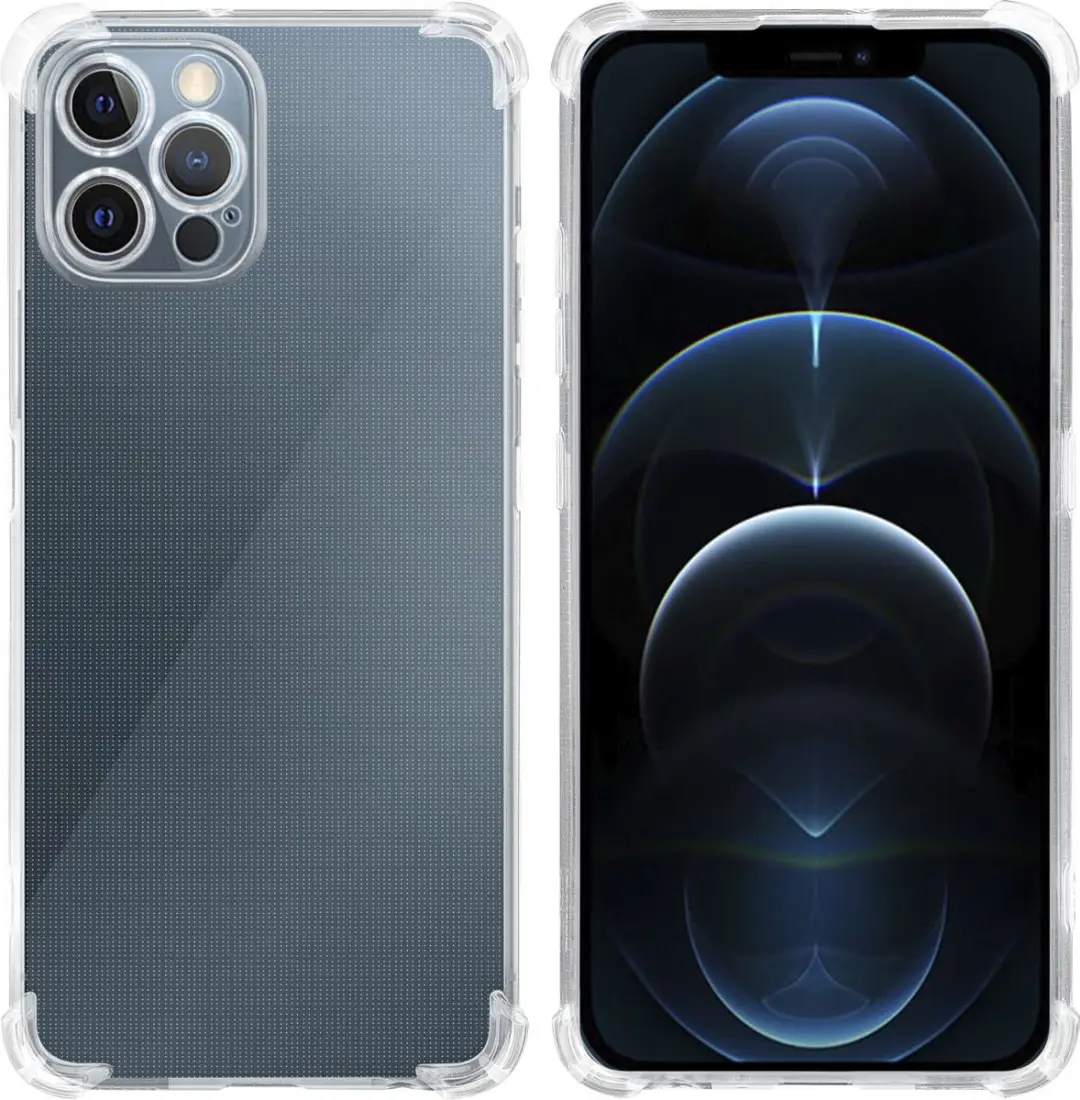 Cadorabo Hoesje geschikt voor Apple iPhone 12 PRO in Doorzichtig
