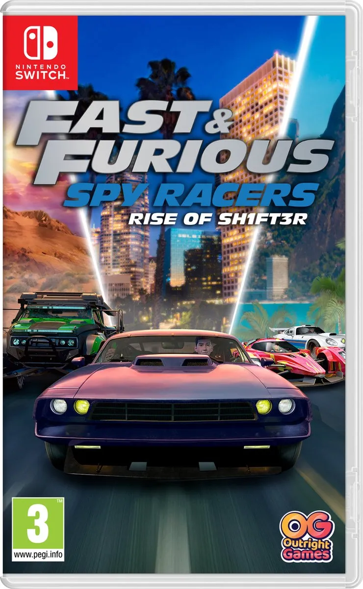 Bandai Namco Fast & Furious Spy Racers Nintendo Switch