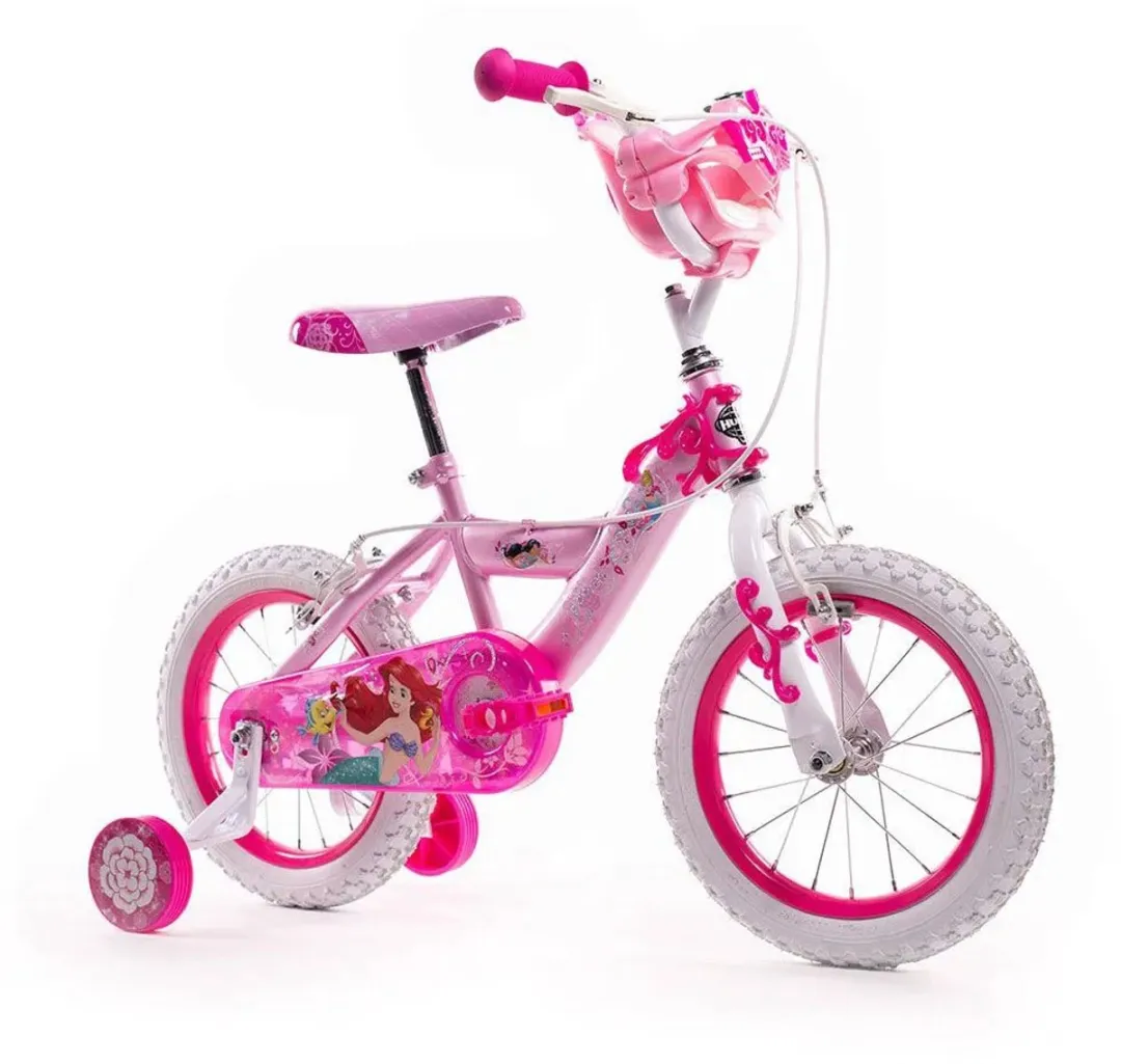 Disney Princess Fiets 14" - Roze