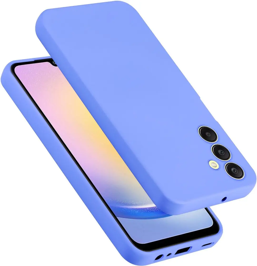 Cadorabo Hoesje geschikt voor Samsung Galaxy A25 in LIQUID LICHT PAARS