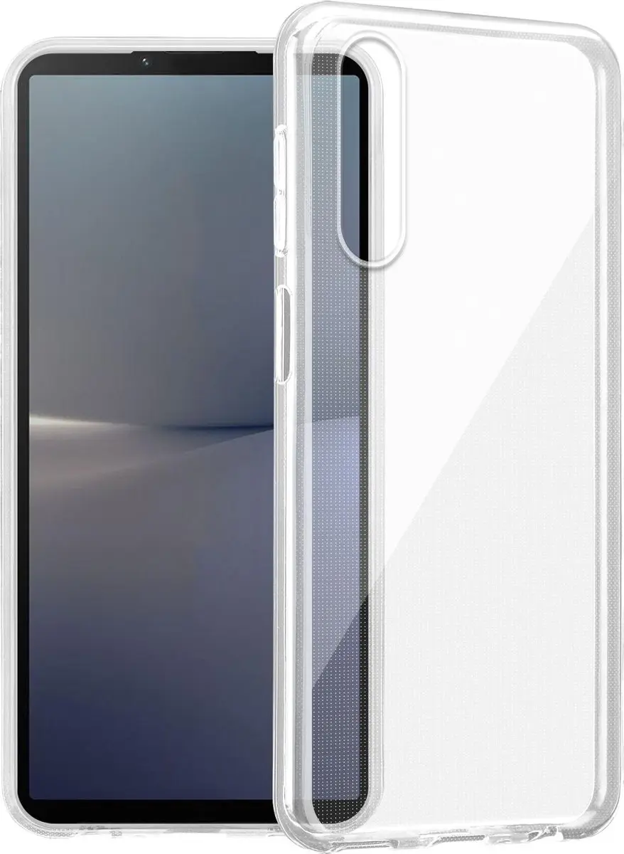 Cadorabo Hoesje geschikt voor Sony Xperia 10 V in VOLLEDIG TRANSPARANT