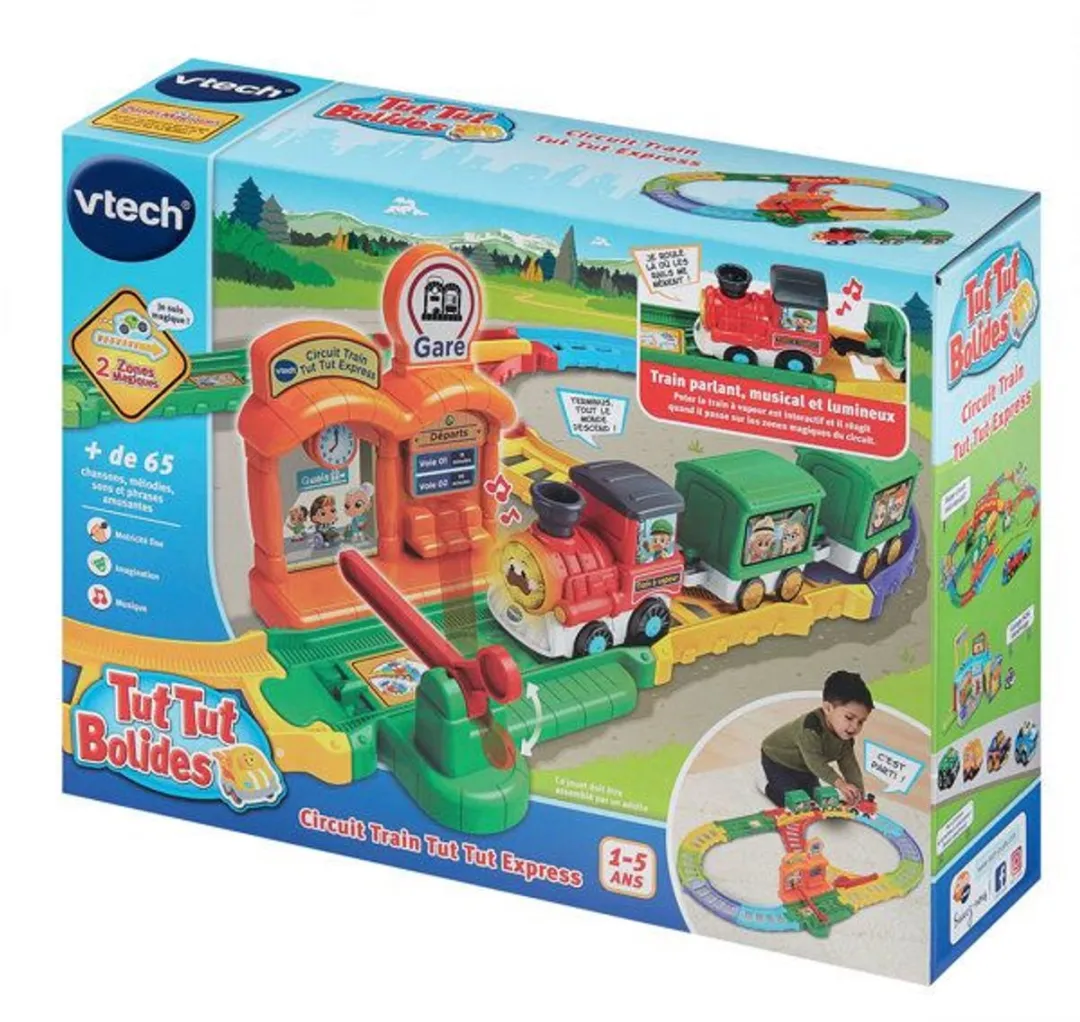 Vtech Tut Tut Boliden Express Trein Meerkleurig - afbeelding 6 van 6