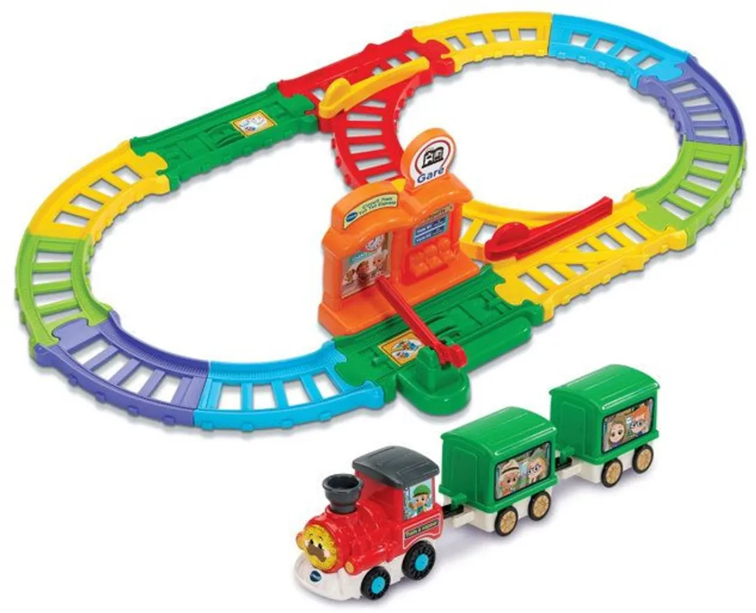 VTECH - TUT TUT BOLIDES - TUT TUT EXPRESS TRAIN CIRCUIT (+ PETER STOOMTREIN) - Meerkleurig